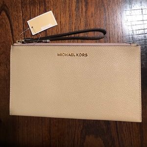 Michael Kors Large Zip Clutch Wristlet